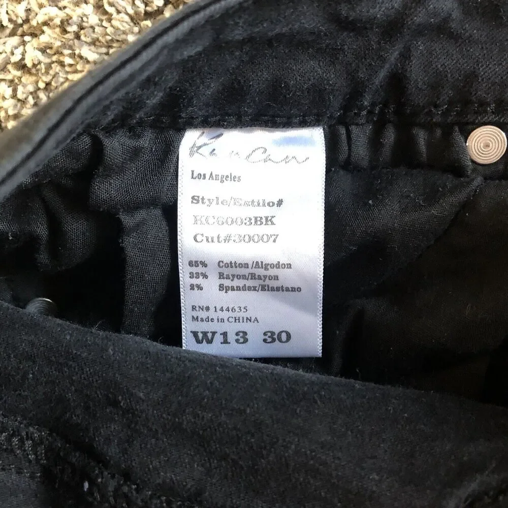 KanCan Women's Mid Rise Super‎ Skinny Jeans Size W13/30